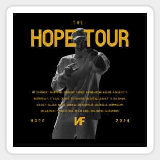 NF Hope Tour 2024 Sticker